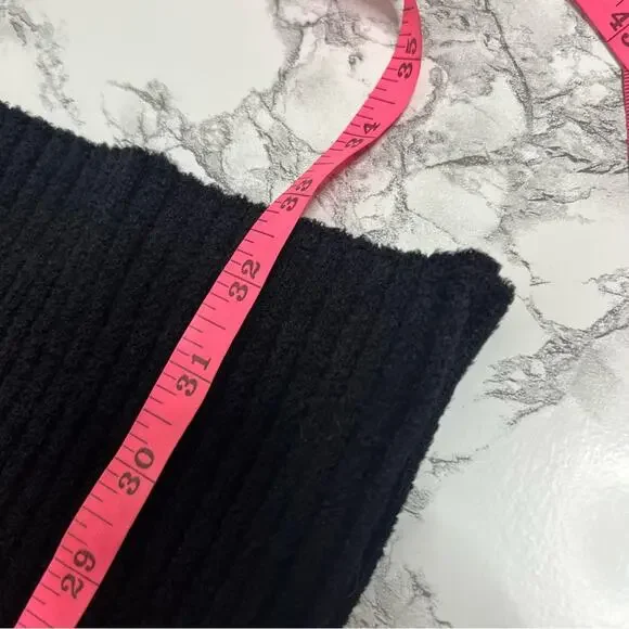 IRO Women's Designer Black BILOH turtleneck Sweater Dress Sz XS - Picture 7 of 8